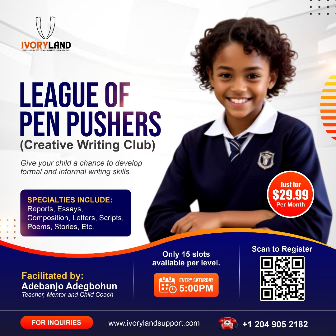 Ivoryland’s League of Pen Pushers helps diaspora children build confidence through creative and cultural learning.